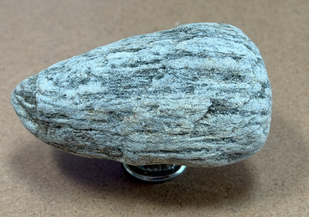 Rustic & Rough Sized Stone Knobs — Set of 6