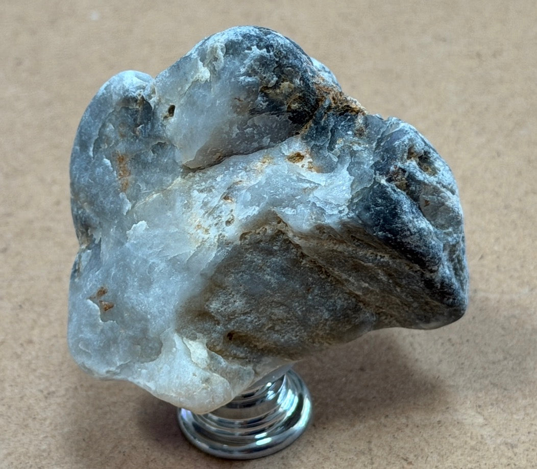 Rustic & Rough Sized Stone Knobs — Set of 6