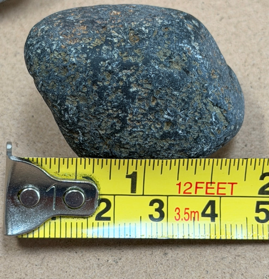 Rustic & Rough Sized Stone Knobs — Set of 6