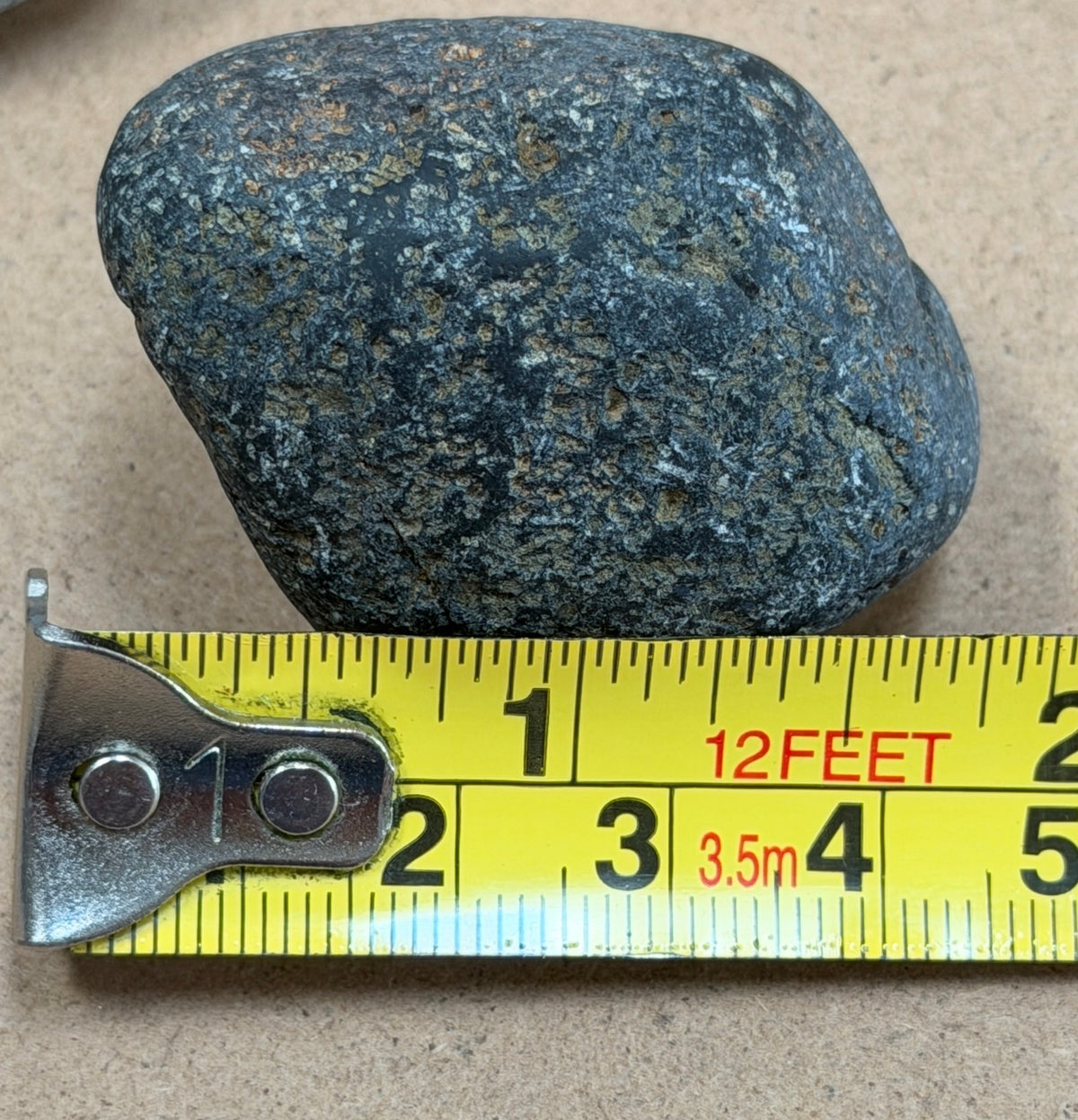 Rustic & Rough Sized Stone Knobs — Set of 6