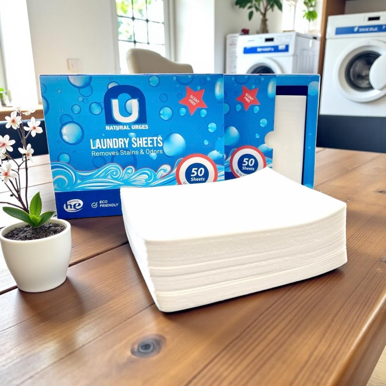 Fresh Linen Scent Laundry Sheets